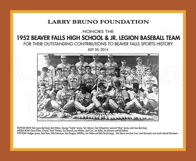 1952 Beaver Falls Baseball Team