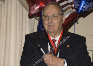 Bobby Lawrence at the mic