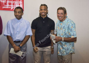 Joe awards Derrell Carter