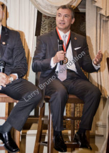 Kevin Scanlon at the mic