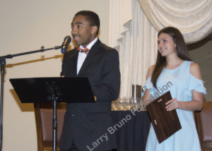 Scholars Bryce Allen and Olivia Carbone