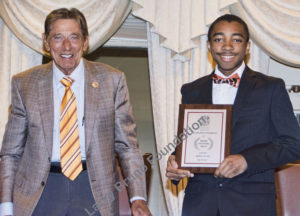 Scholarship winner Bryce Jordan Allen