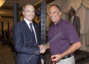 Tom Tribone with Steve Higgins